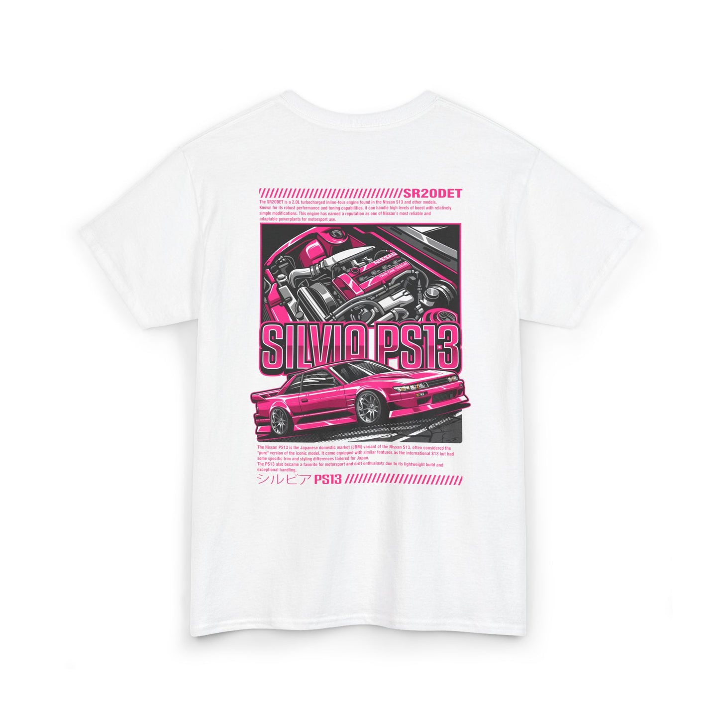 PS13 SR20DET T-SHIRT - PINK EDITION