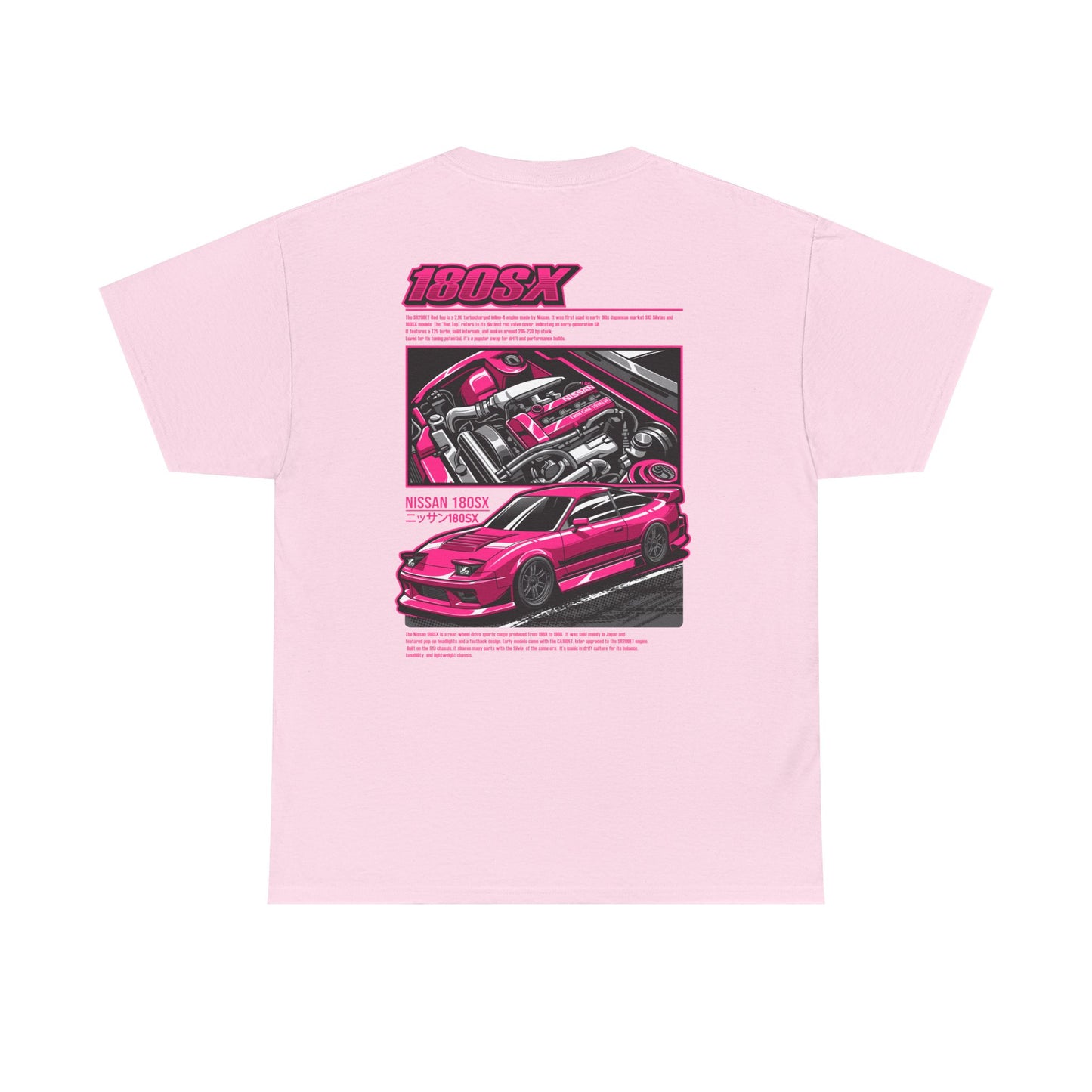 180SX SR20DET T-SHIRT – PINK EDITION