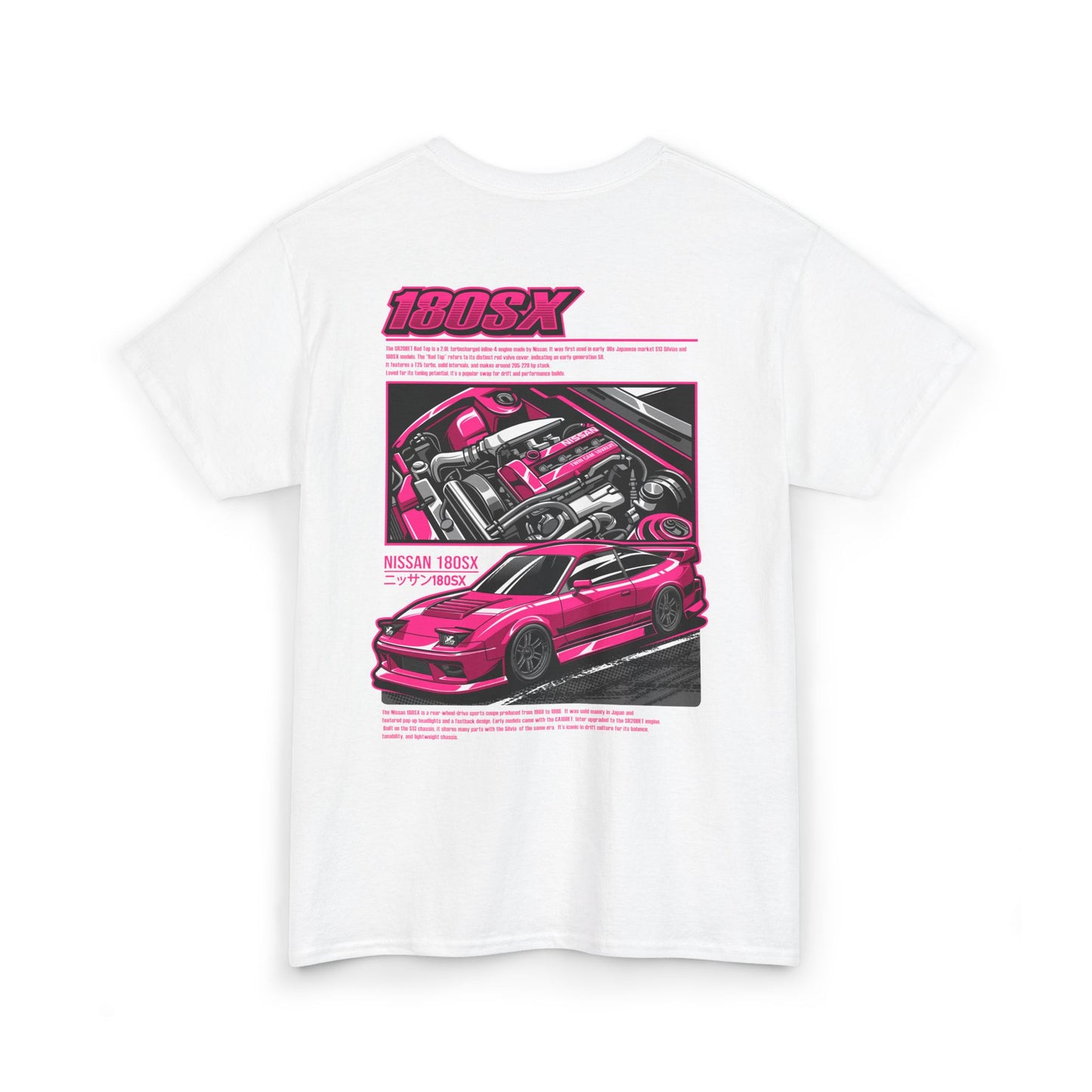 180SX SR20DET T-SHIRT – PINK EDITION