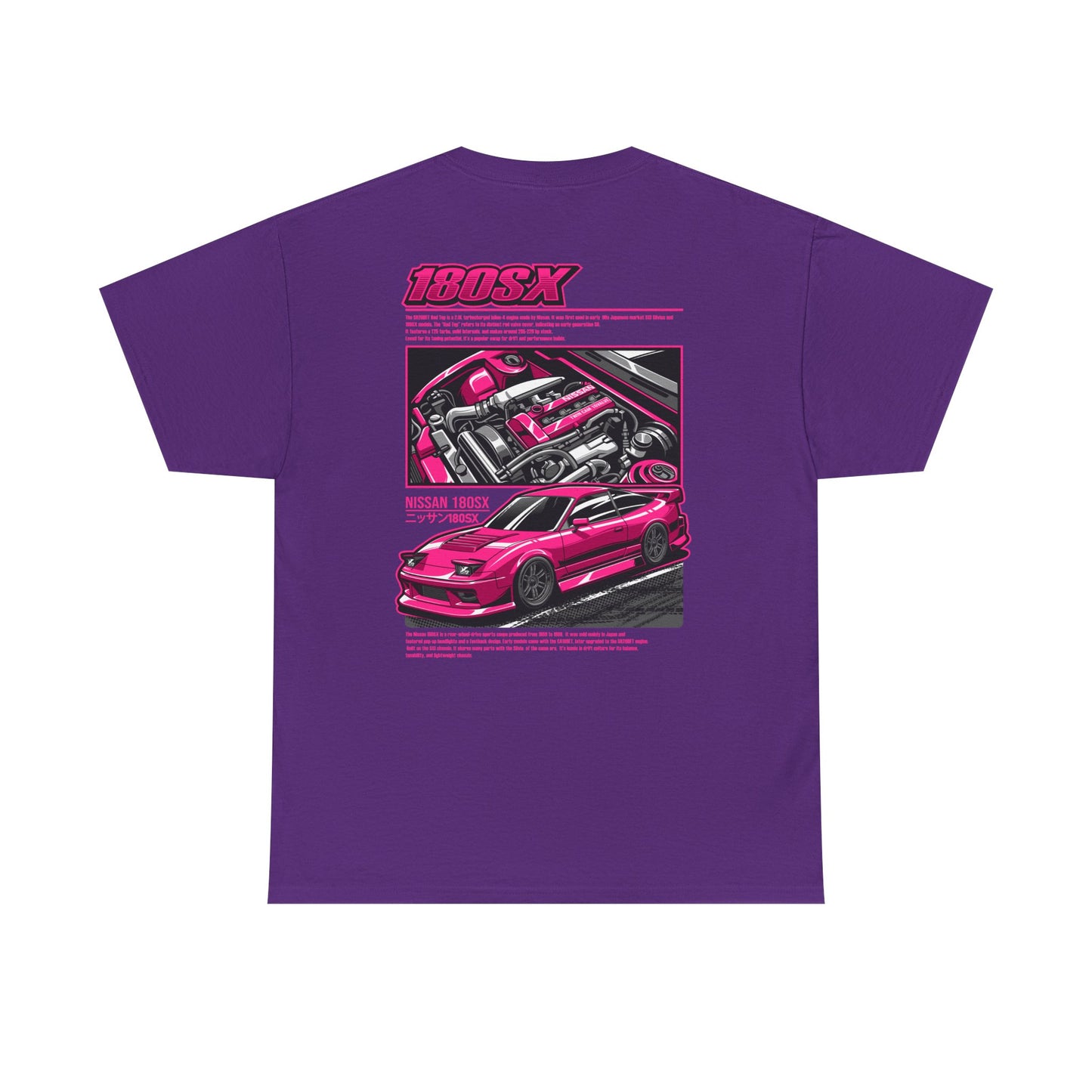 180SX SR20DET T-SHIRT – PINK EDITION