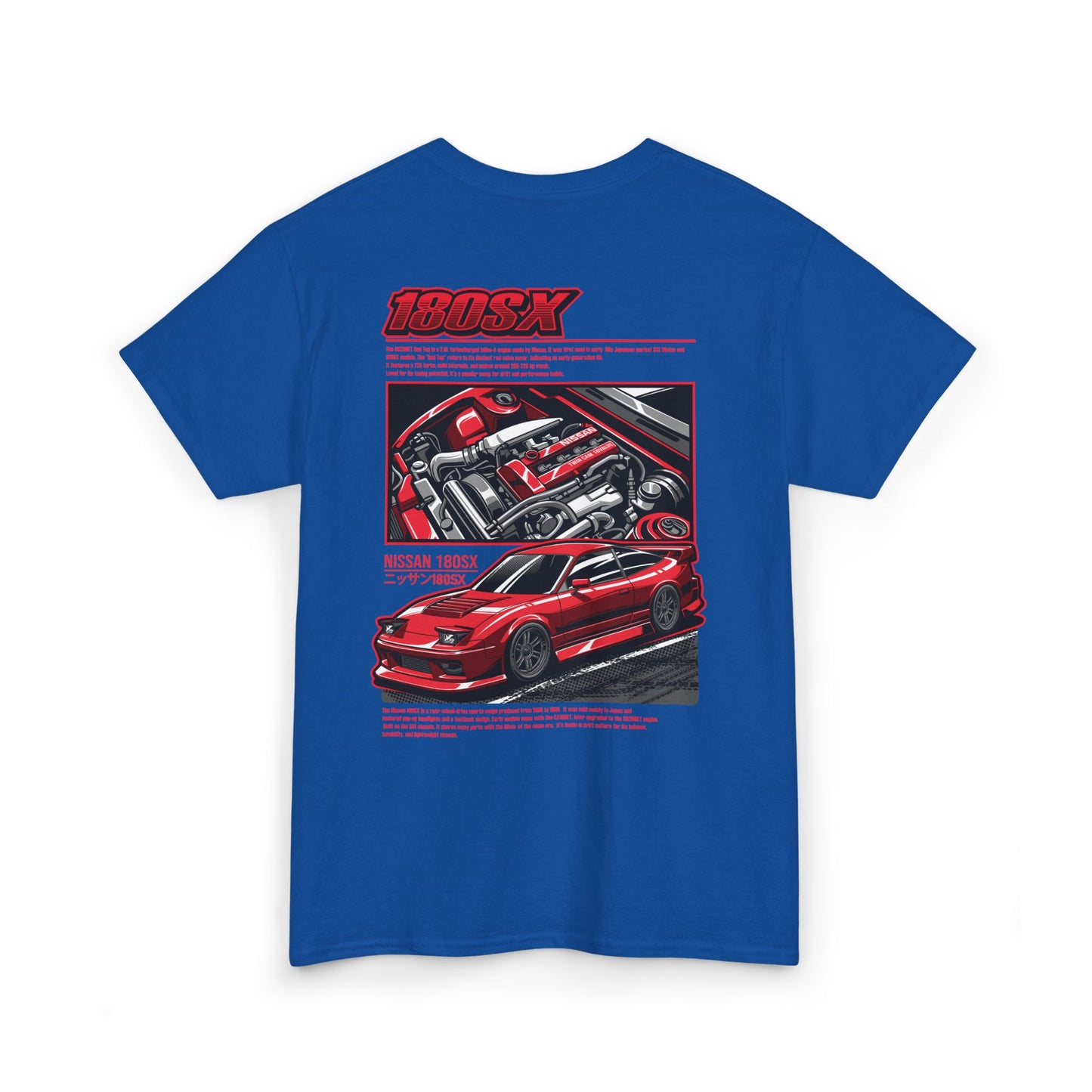 180SX SR20DET T-SHIRT – RED EDITION