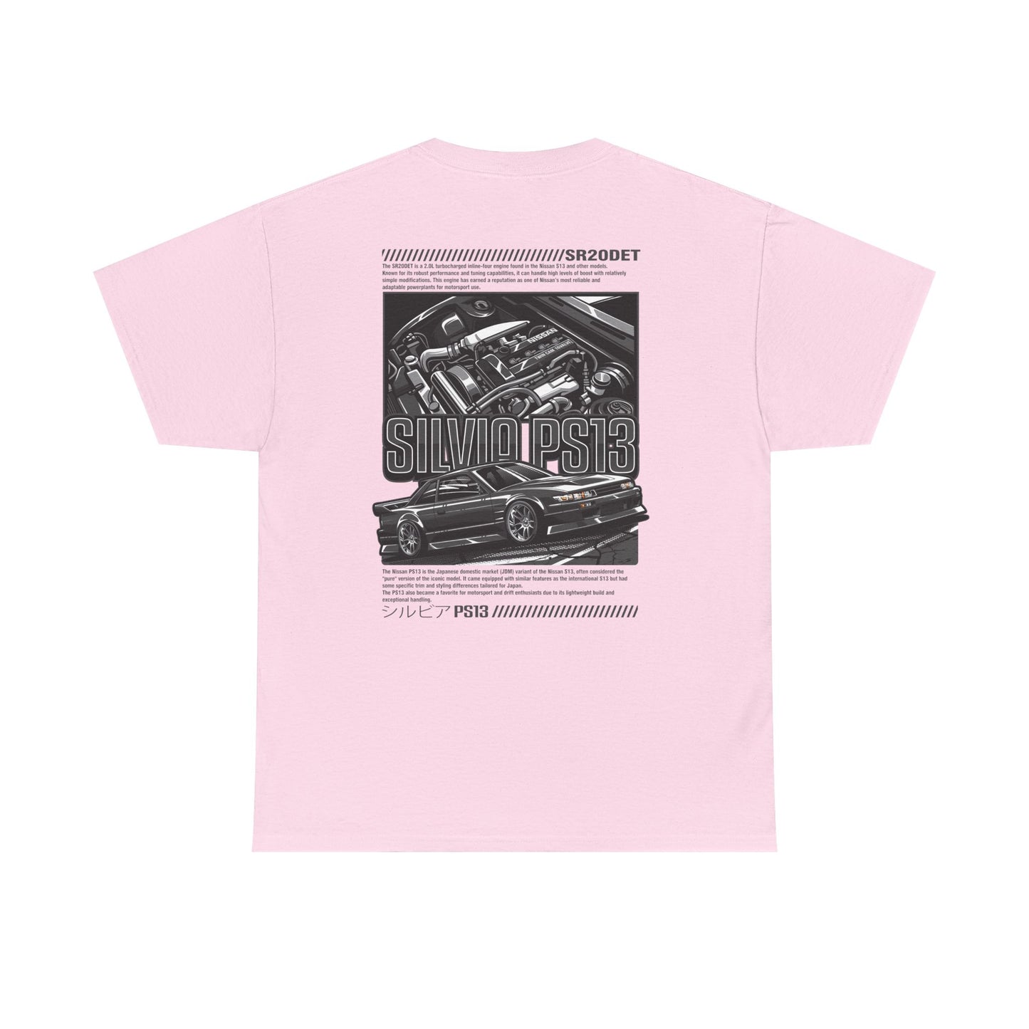 PS13 SR20DET T-SHIRT - CHARCOAL GREY EDITION
