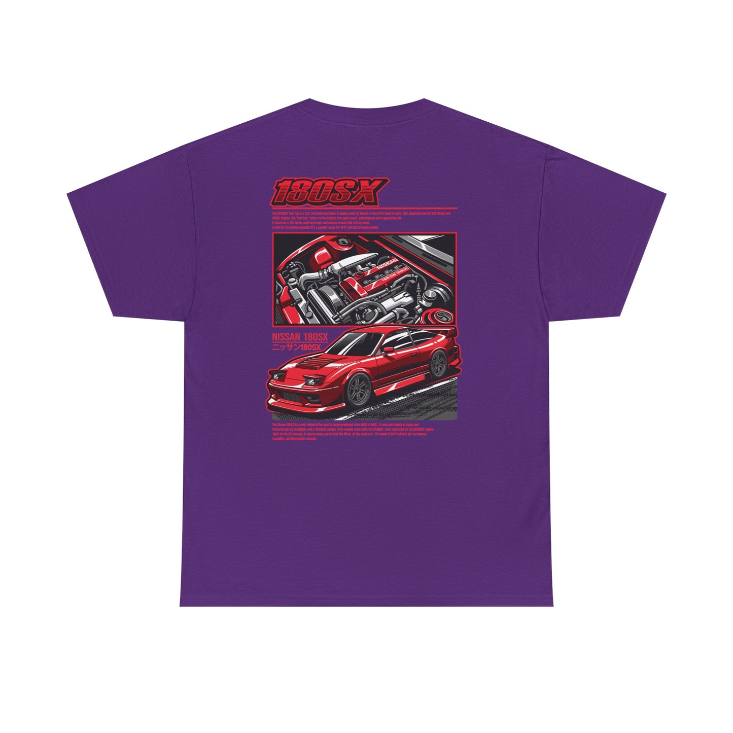 180SX SR20DET T-SHIRT – RED EDITION
