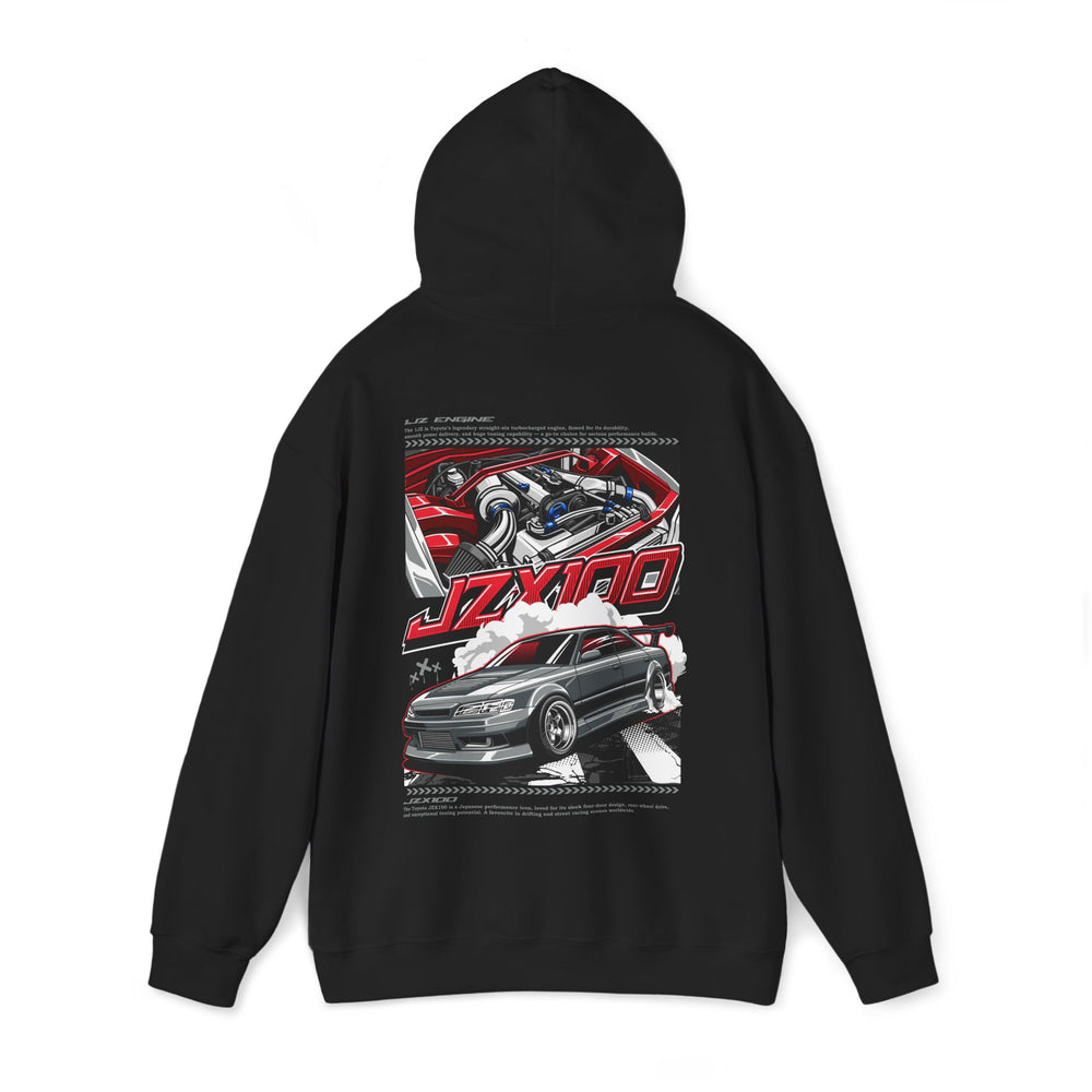 Toyota JZX100 1JZ-GTE Hoodie – Grey Edition