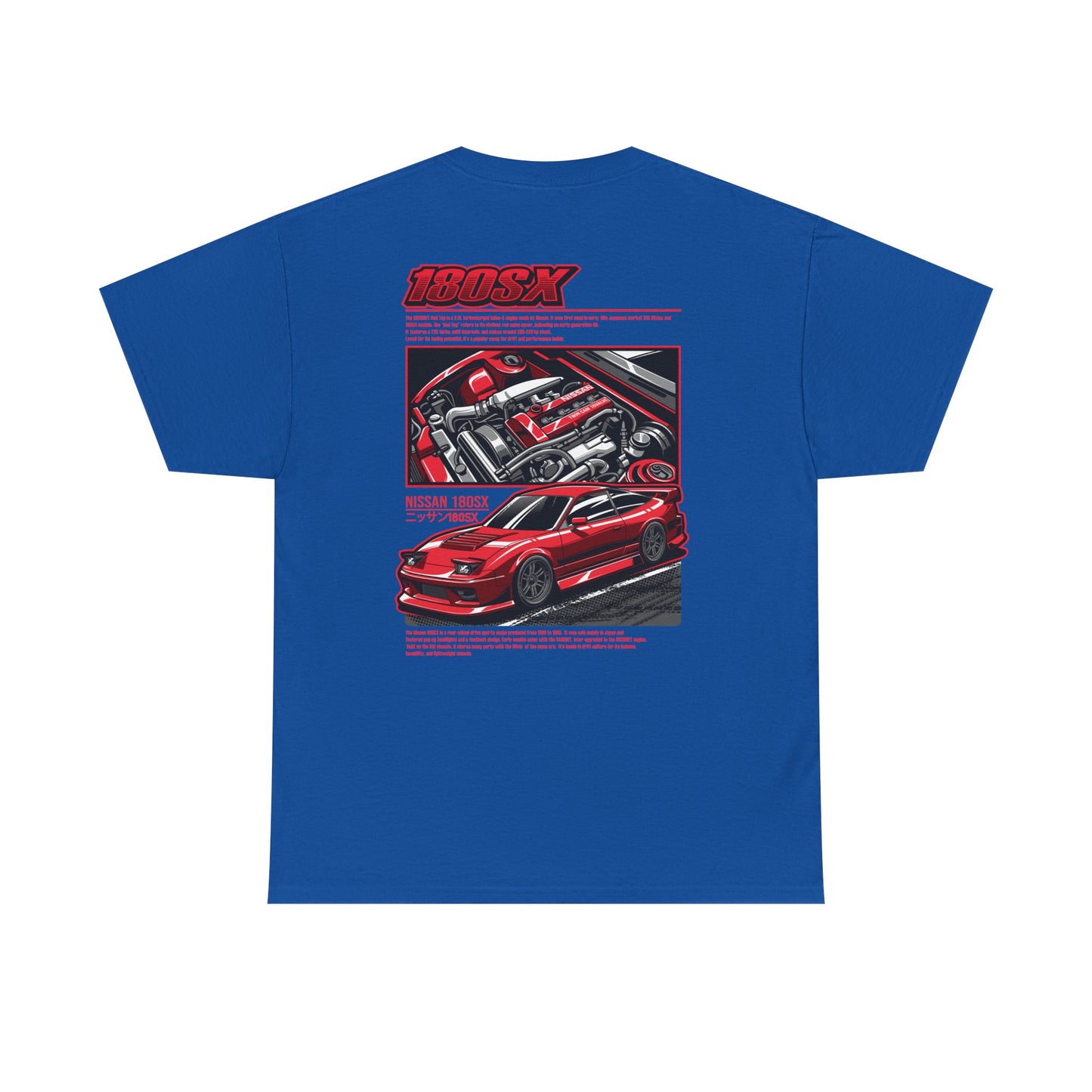 180SX SR20DET T-SHIRT – RED EDITION
