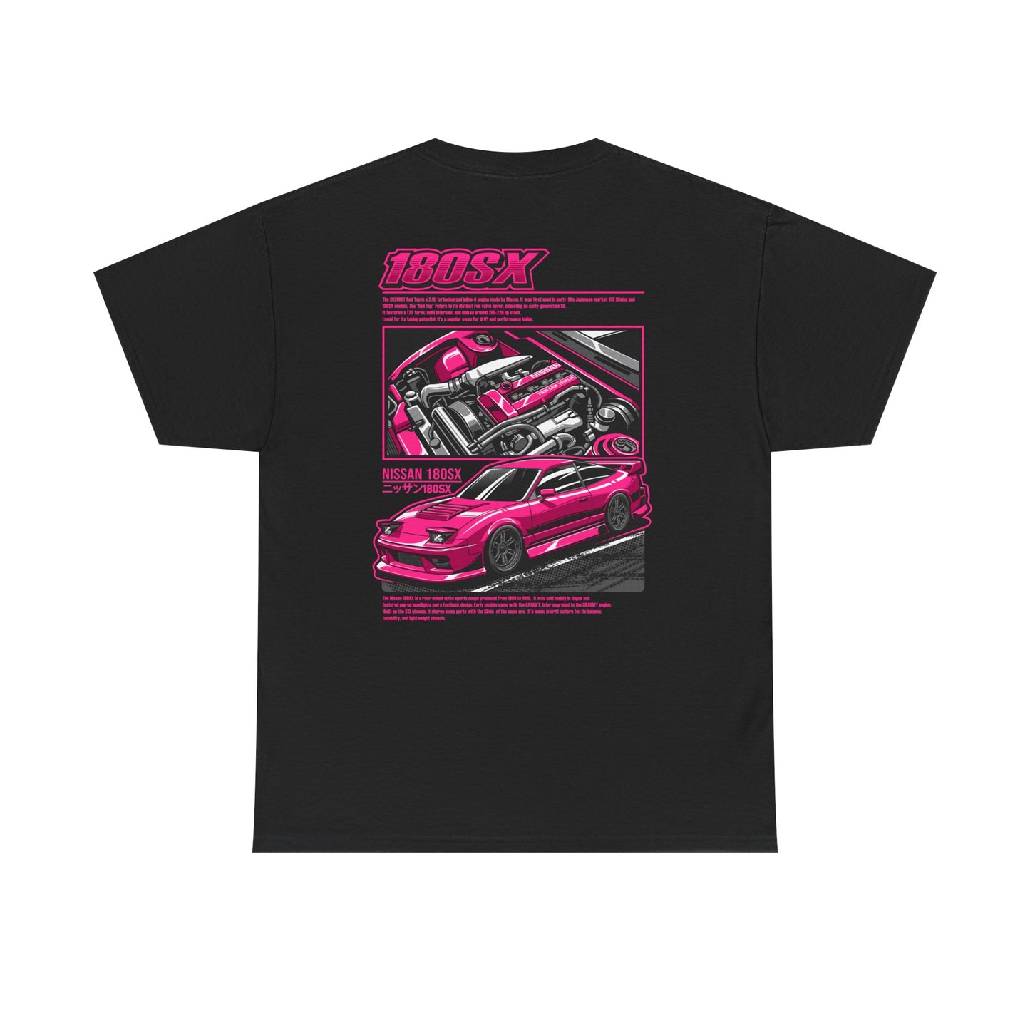 180SX SR20DET T-SHIRT – PINK EDITION
