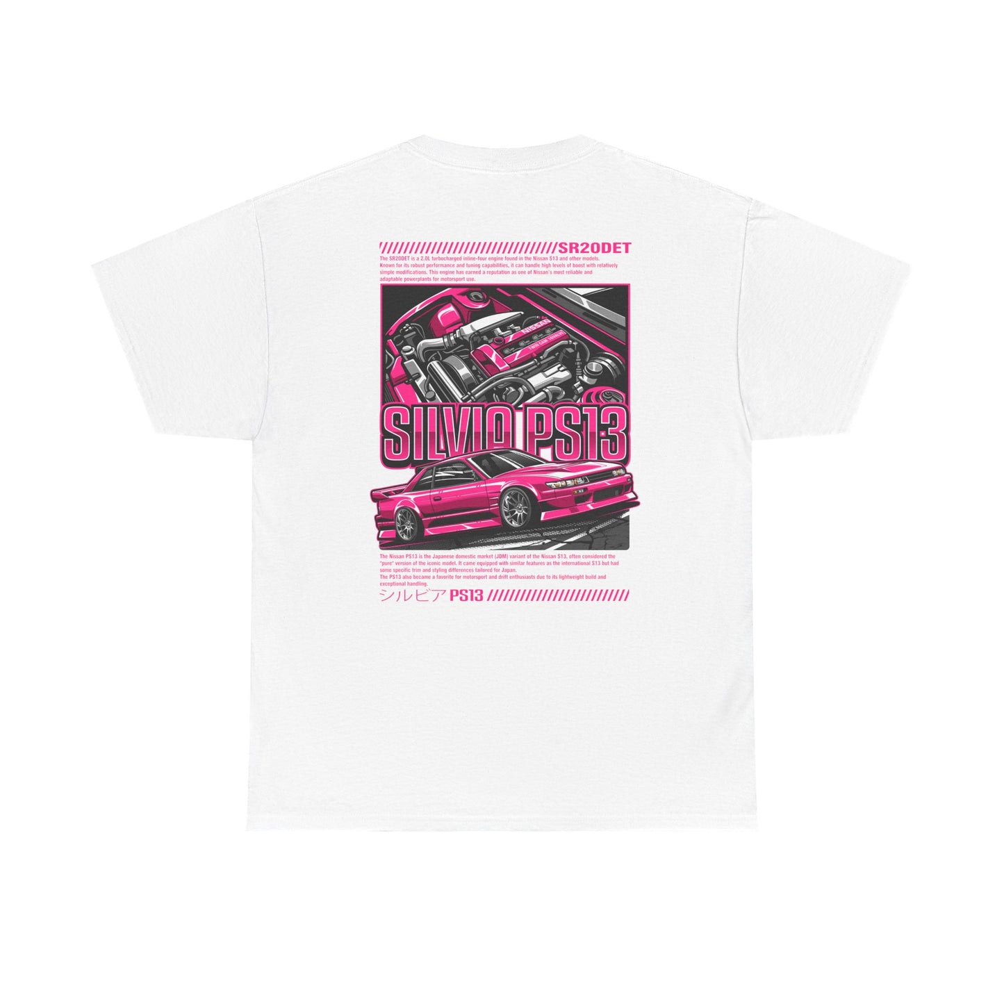 PS13 SR20DET T-SHIRT - PINK EDITION