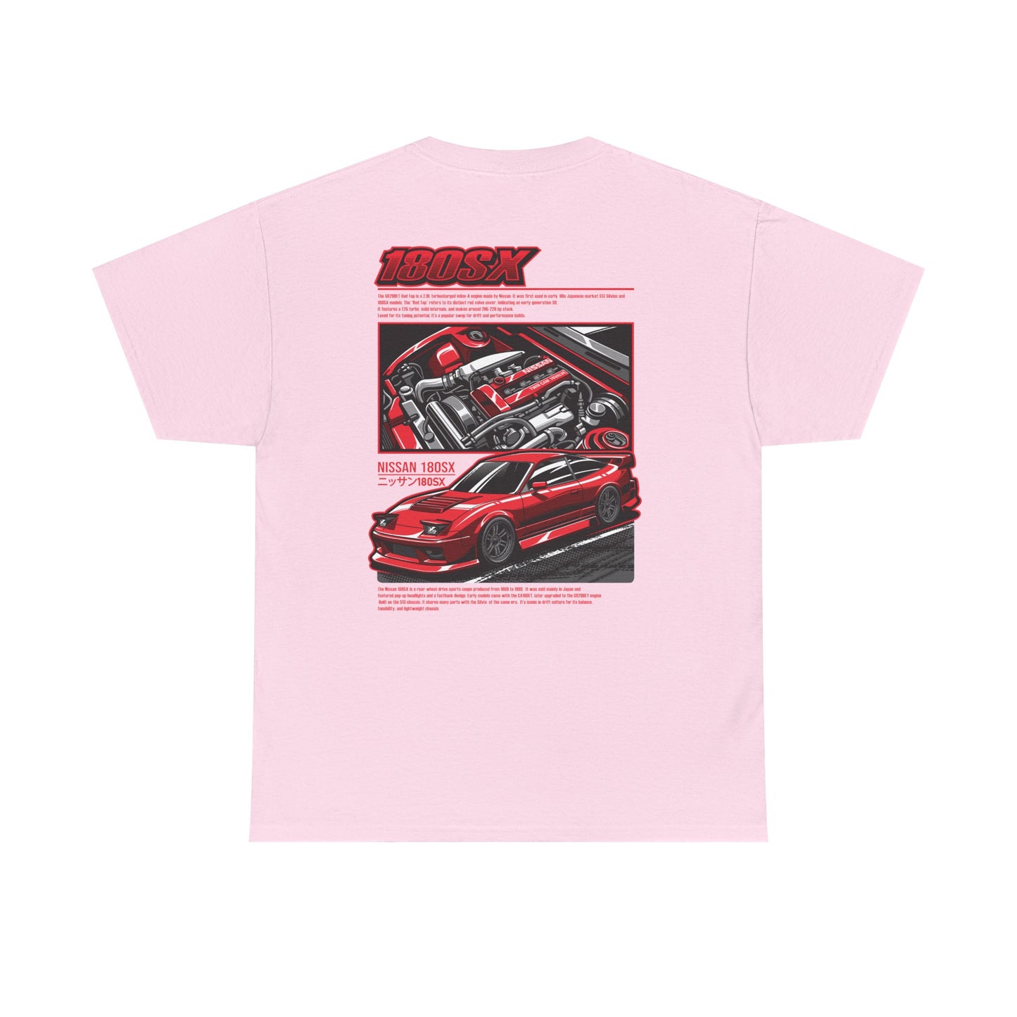 180SX SR20DET T-SHIRT – RED EDITION