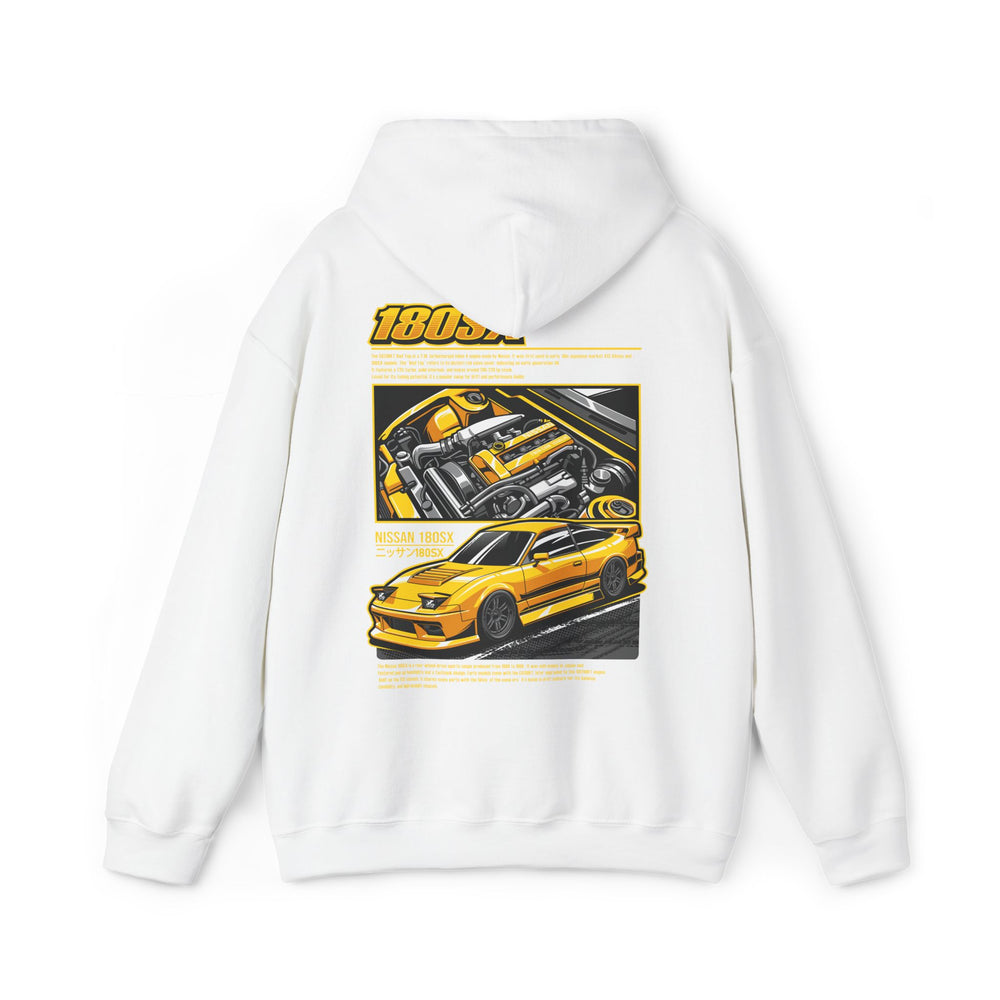 Nissan 180SX SR20DET Hoodie – Yellow Edition
