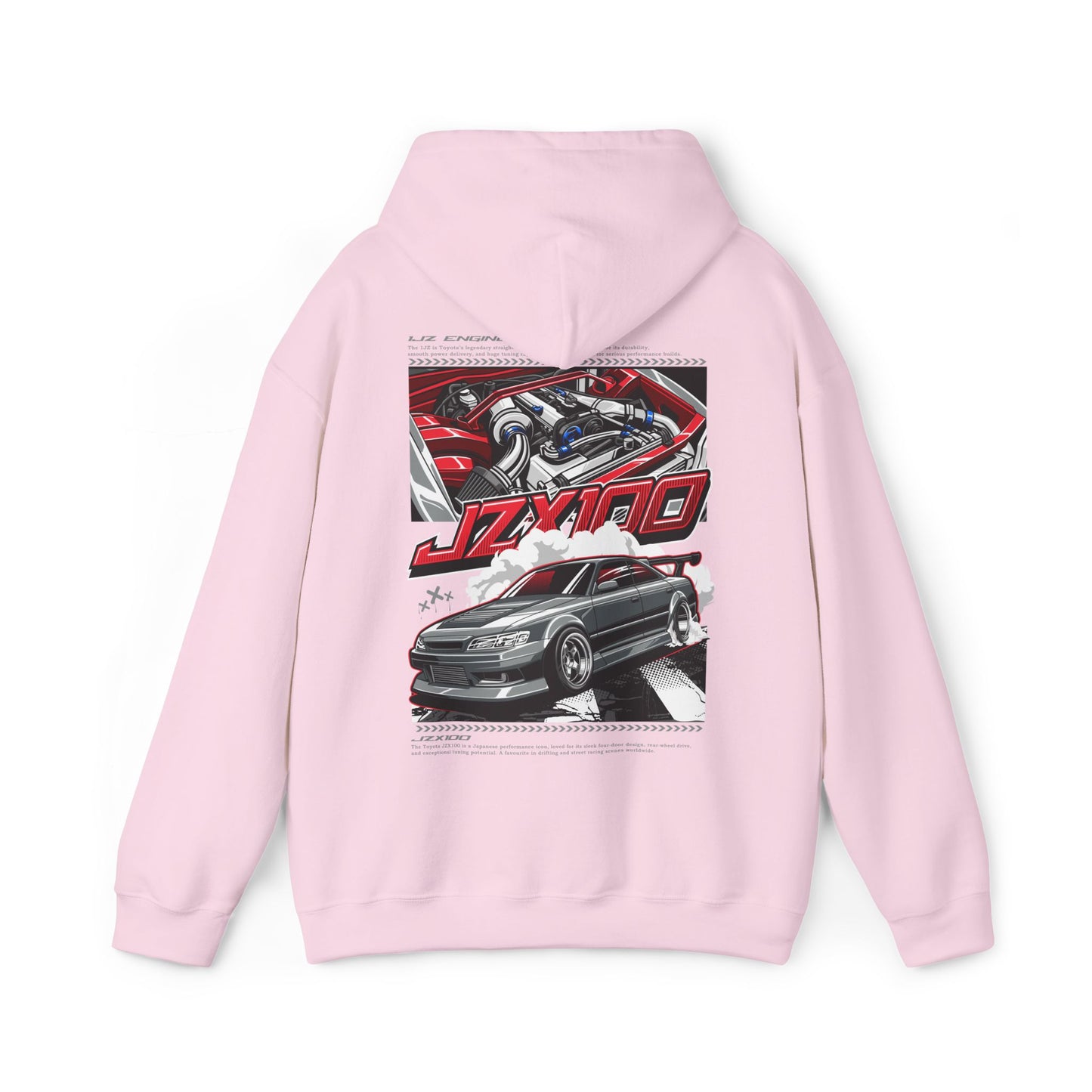 Toyota JZX100 1JZ-GTE Hoodie – Grey Edition