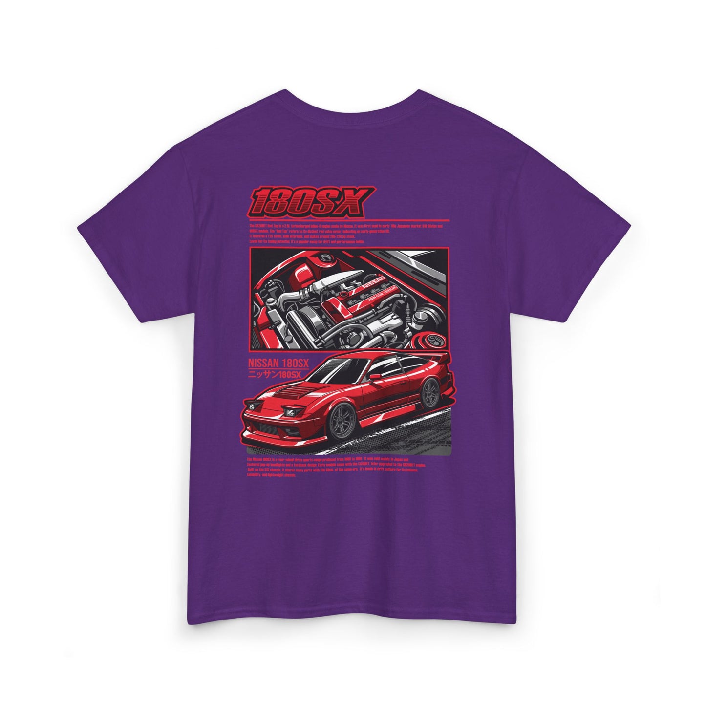 180SX SR20DET T-SHIRT – RED EDITION