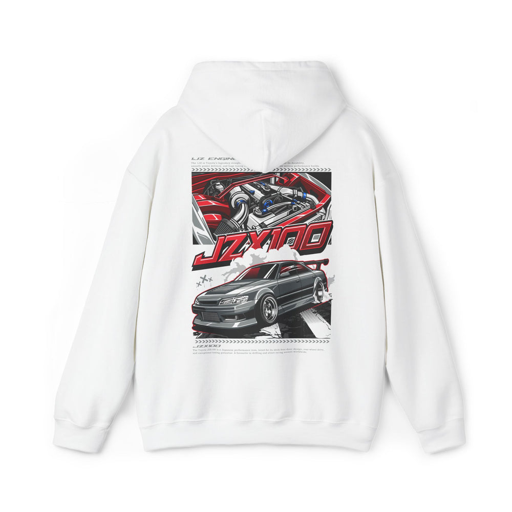 Toyota JZX100 1JZ-GTE Hoodie – Grey Edition
