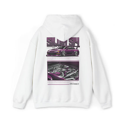 Nissan Silvia S14 SR20DET Hoodie – Purple Edition