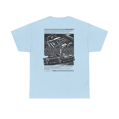 PS13 SR20DET T-SHIRT - CHARCOAL GREY EDITION