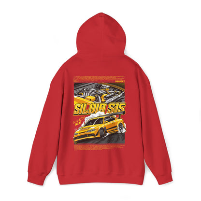 Nissan Silvia S15 SR20DET Hoodie – Yellow Edition