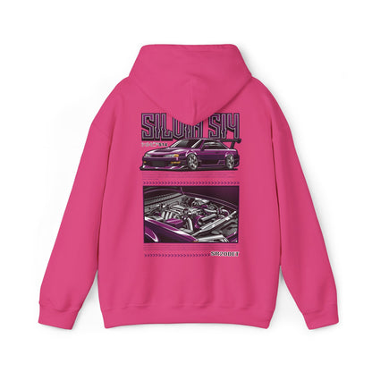Nissan Silvia S14 SR20DET Hoodie – Purple Edition