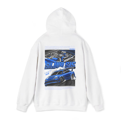 Nissan Silvia S15 SR20DET Hoodie – Blue Edition