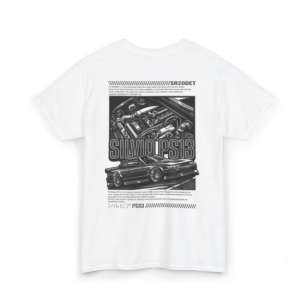 PS13 SR20DET T-SHIRT - CHARCOAL GREY EDITION