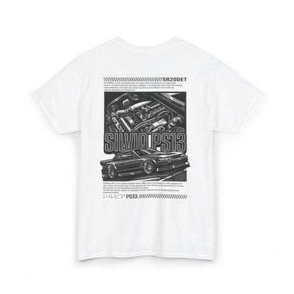 PS13 SR20DET T-SHIRT - CHARCOAL GREY EDITION