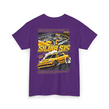 SILVIA S15 SR20DET T-SHIRT - YELLOW EDITION