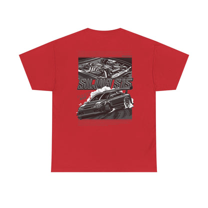 SILVIA S15 SR20DET T-SHIRT – CHARCOAL GREY EDITION