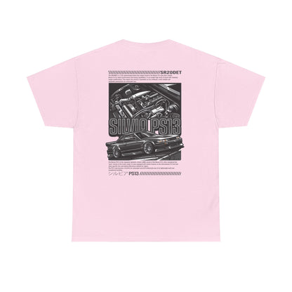 PS13 SR20DET T-SHIRT - CHARCOAL GREY EDITION