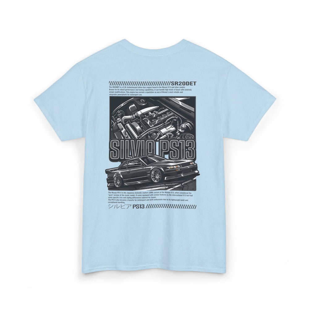 PS13 SR20DET T-SHIRT - CHARCOAL GREY EDITION