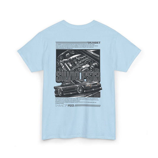 PS13 SR20DET T-SHIRT - CHARCOAL GREY EDITION