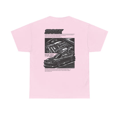 180SX SR20DET T-SHIRT - CHARCOAL GREY EDITION