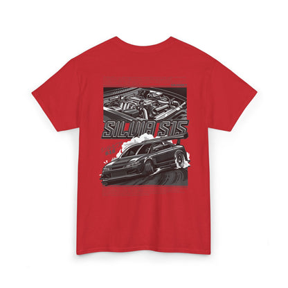 SILVIA S15 SR20DET T-SHIRT – CHARCOAL GREY EDITION
