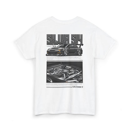 SILVIA S14 SR20DET T-SHIRT - CHARCOAL GREY EDITION