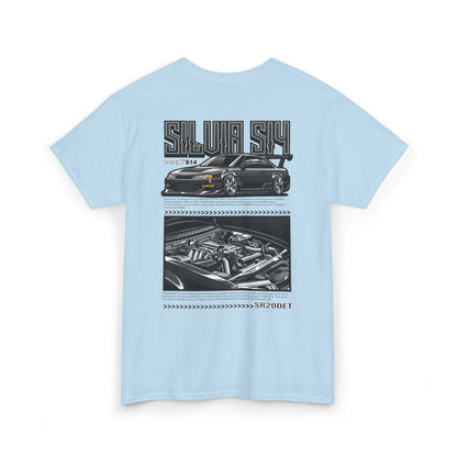 SILVIA S14 SR20DET T-SHIRT - CHARCOAL GREY EDITION