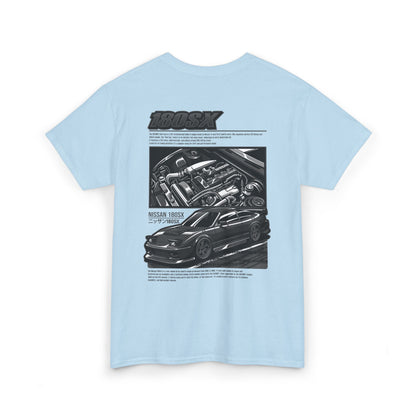 180SX SR20DET T-SHIRT - CHARCOAL GREY EDITION