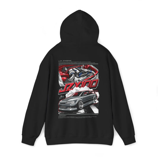 Toyota JZX100 1JZ-GTE Hoodie – Grey Edition