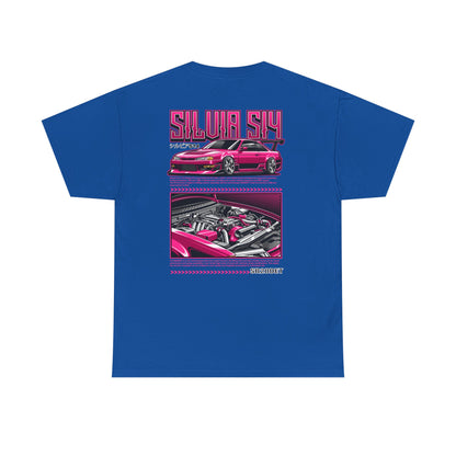 SILVIA S14 SR20DET T-SHIRT - PINK EDITION