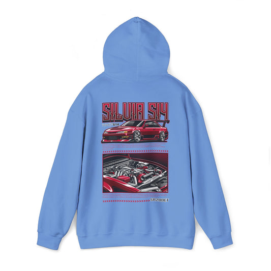 Nissan Silvia S14 SR20DET Hoodie – Red Edition