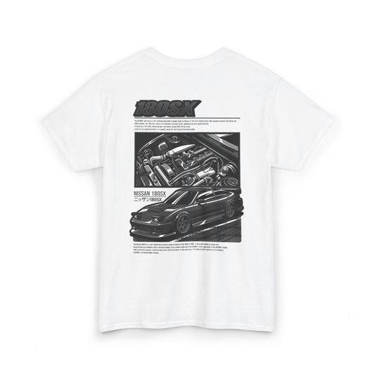 180SX SR20DET T-SHIRT - CHARCOAL GREY EDITION