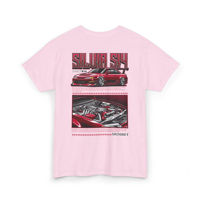 SILVIA S14 SR20DET T-SHIRT - RED EDITION