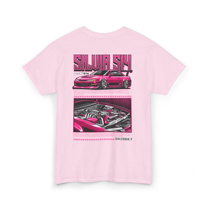 SILVIA S14 SR20DET T-SHIRT - PINK EDITION