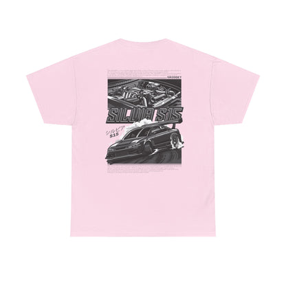 SILVIA S15 SR20DET T-SHIRT – CHARCOAL GREY EDITION