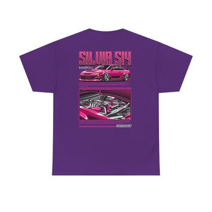 SILVIA S14 SR20DET T-SHIRT - PINK EDITION