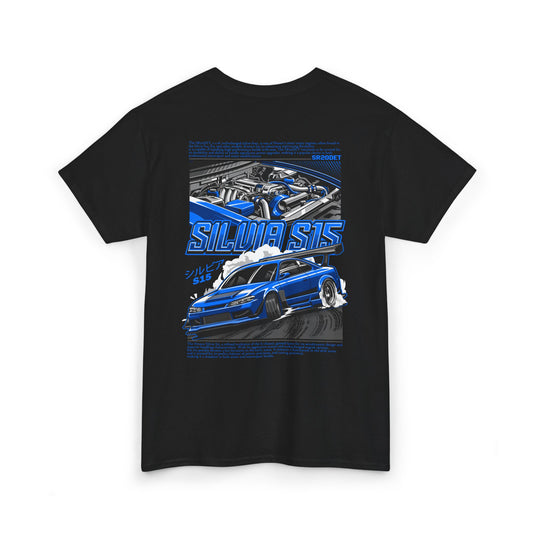 SILVIA S15 SR20DET T-SHIRT – BLUE EDITION