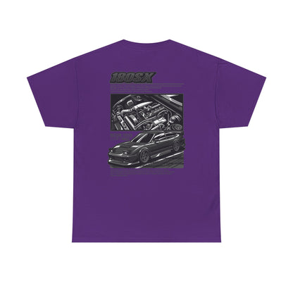 180SX SR20DET T-SHIRT - CHARCOAL GREY EDITION