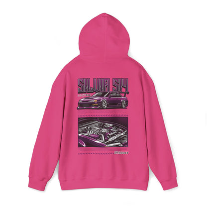Nissan Silvia S14 SR20DET Hoodie – Purple Edition