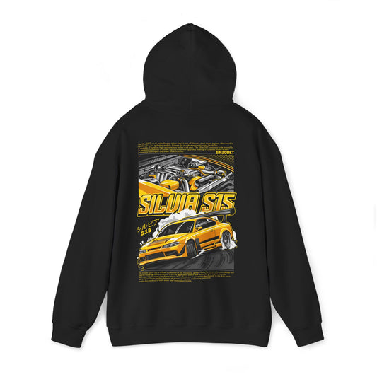 Nissan Silvia S15 SR20DET Hoodie – Yellow Edition