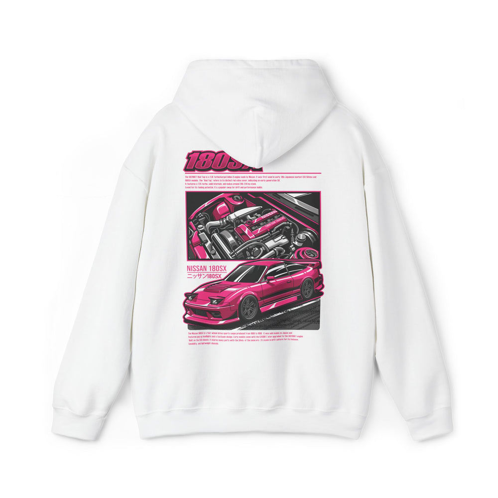 Nissan 180SX SR20DET Hoodie – Pink Edition