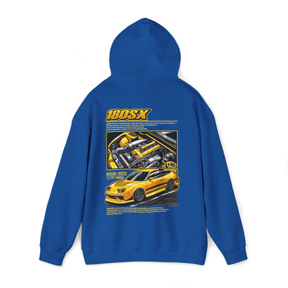 Nissan 180SX SR20DET Hoodie – Yellow Edition