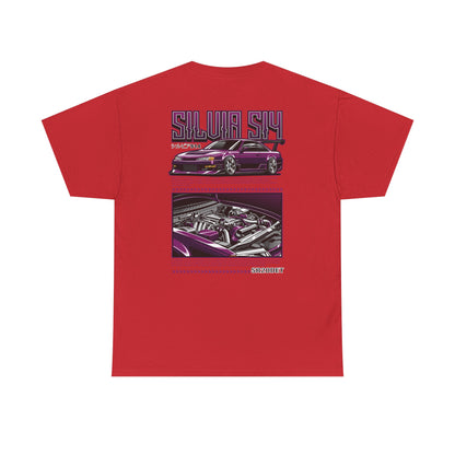 SILVIA S14 SR20DET T-SHIRT - PURPLE EDITION