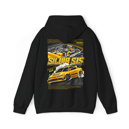 Nissan Silvia S15 SR20DET Hoodie – Yellow Edition