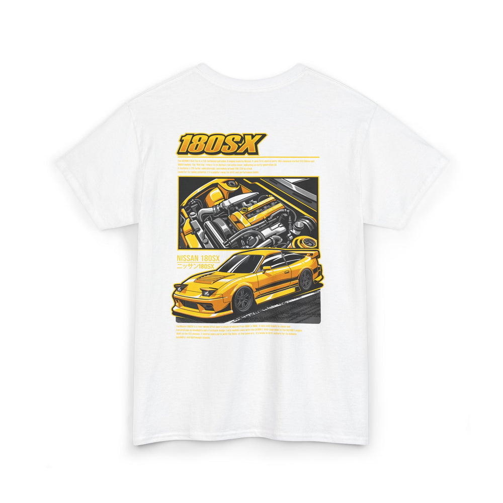 180SX SR20DET T-SHIRT - YELLOW EDITION